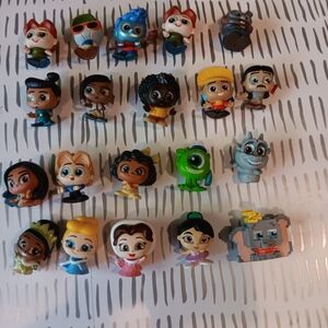 Disney Doorables Lot Of 20 With Bonus Pixal Figure